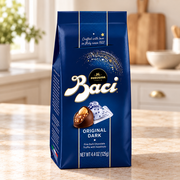 Baci Classic Original Dark Chocolate Bags   4.4oz  (10 pieces)    4 Units
