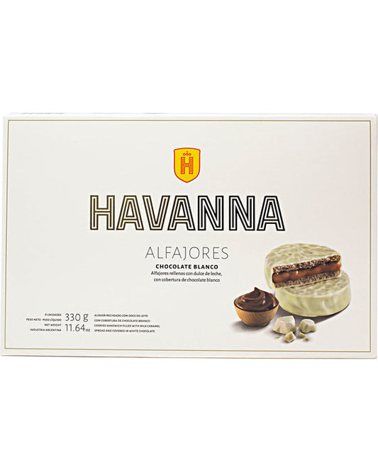 Havanna White Chocolate Alfajores 11.6 oz – 12/case