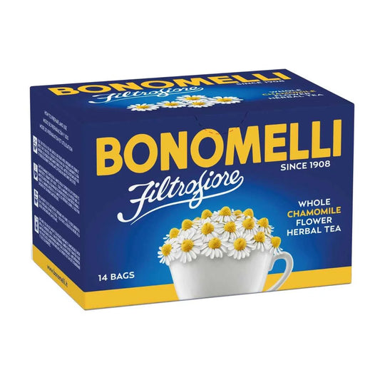 Bonomelli Chamomile Flowers Herbal Tea 14 Bags 0.99 oz (28 g) 8 Units