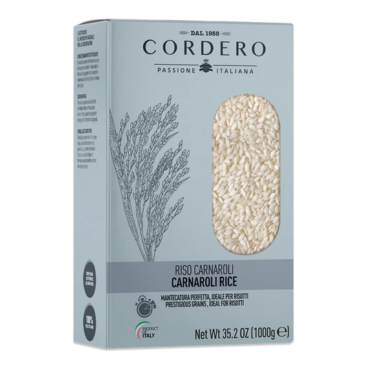 Cordero Carnaroli Rice Risotto 35.27 oz (1kg ) 10 Units