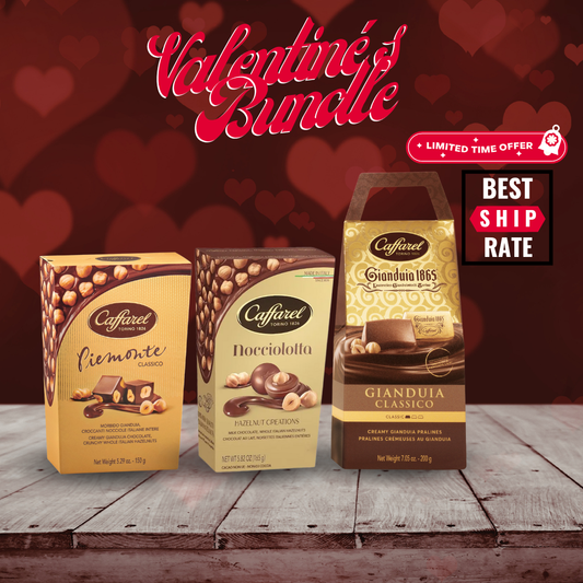 Caffarel Valentine's Italian Chocolate Bundle