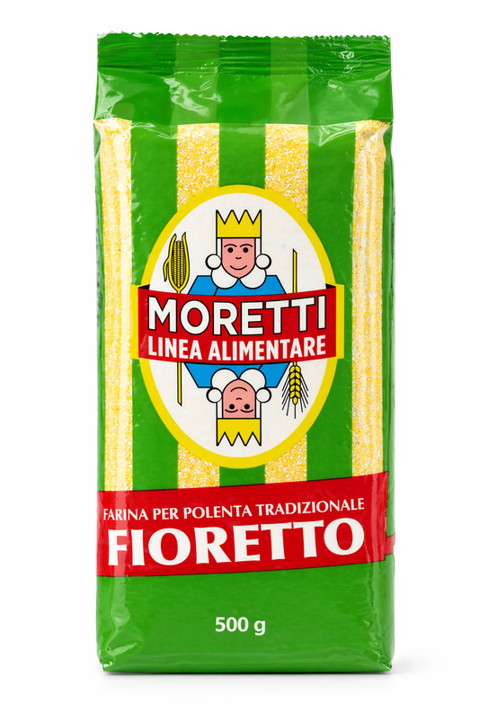 Moretti Polenta Fioretto Fine 17.6oz / 500g - 10/case