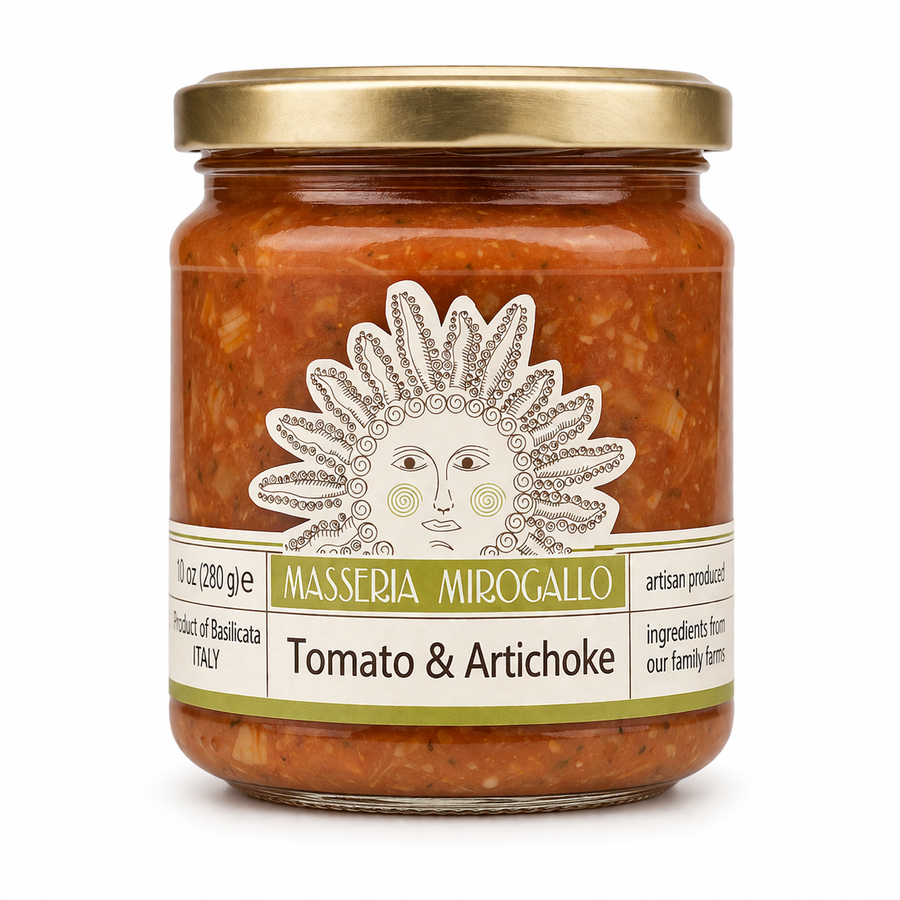 Masseria Mirogallo Tomato Sauce with Artichokes 9.9oz / 280g - 6/case
