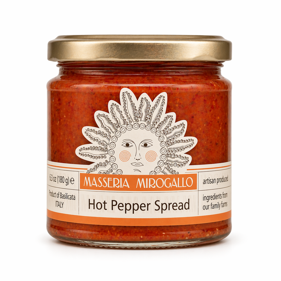 Masseria Mirogallo Hot Pepper Spread 6.3oz / 180g - 6/case