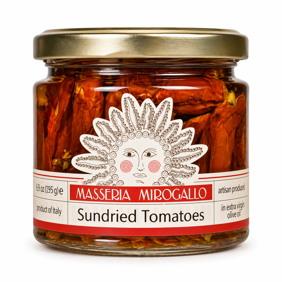 Masseria Mirogallo Sundried Tomatoes in EVOO 6.9oz / 195g - 6/case