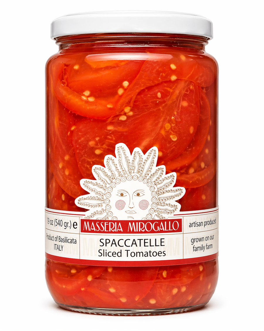 Masseria Mirogallo Spaccatelle Sliced Tomatoes 19oz / 540g - 6/case