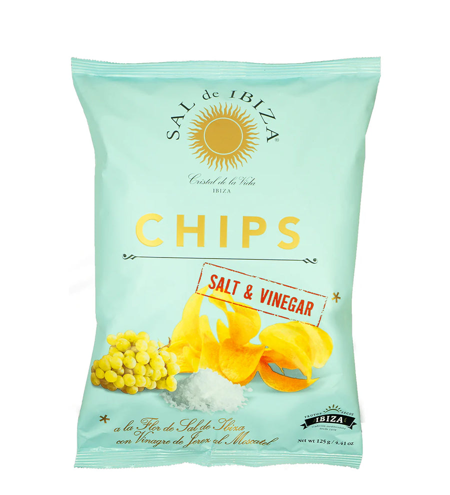 Sal de Ibiza Salt & Vinegar Chips 125g