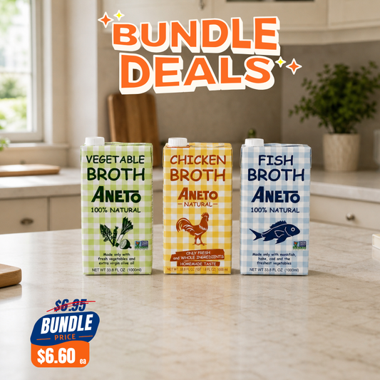Aneto Broth – Fish, Chicken & Vegetables | Bundle