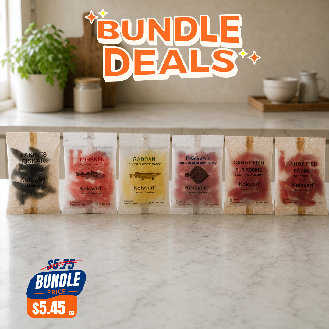 Kolsvart Fish Bundle – 6 Flavors. Two cases of each
