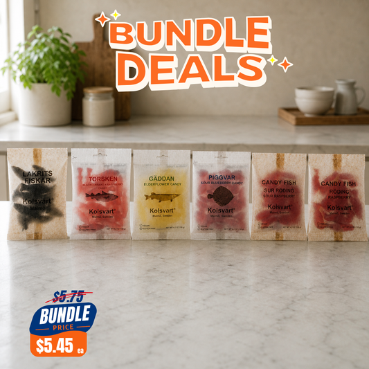 Kolsvart Fish Bundle – 6 Flavors. Two cases of each