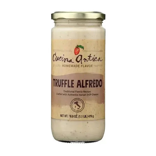 Cucina Antica Alfredo Sauce with Truffle 16.9oz (479gr) 6 Units