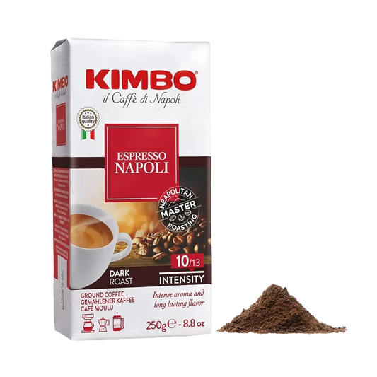 Kimbo Espresso Napoletano Brick 8.82oz (250gr) 20 Units