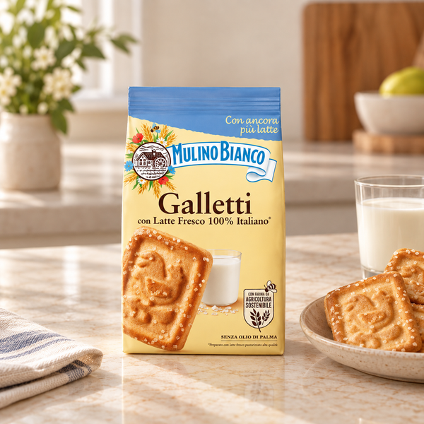 Mulino Bianco Galletti Cookies 12.35oz 12 Units