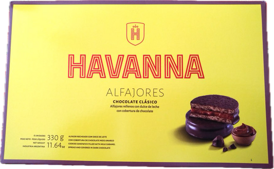 Havanna Chocolate Alfajores 11.6 oz – 12/case