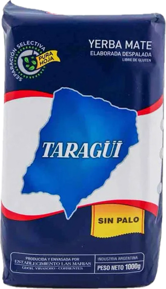 Taragüi Yerba Mate Con Palo 1 kg – 10/case
