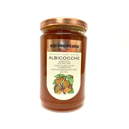 Agrimontana Apricot Extra Jam 12.3 oz (350g)  12 Units