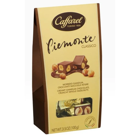 Caffarel Piemonte Classico 3.5 oz (100g) 8 Units