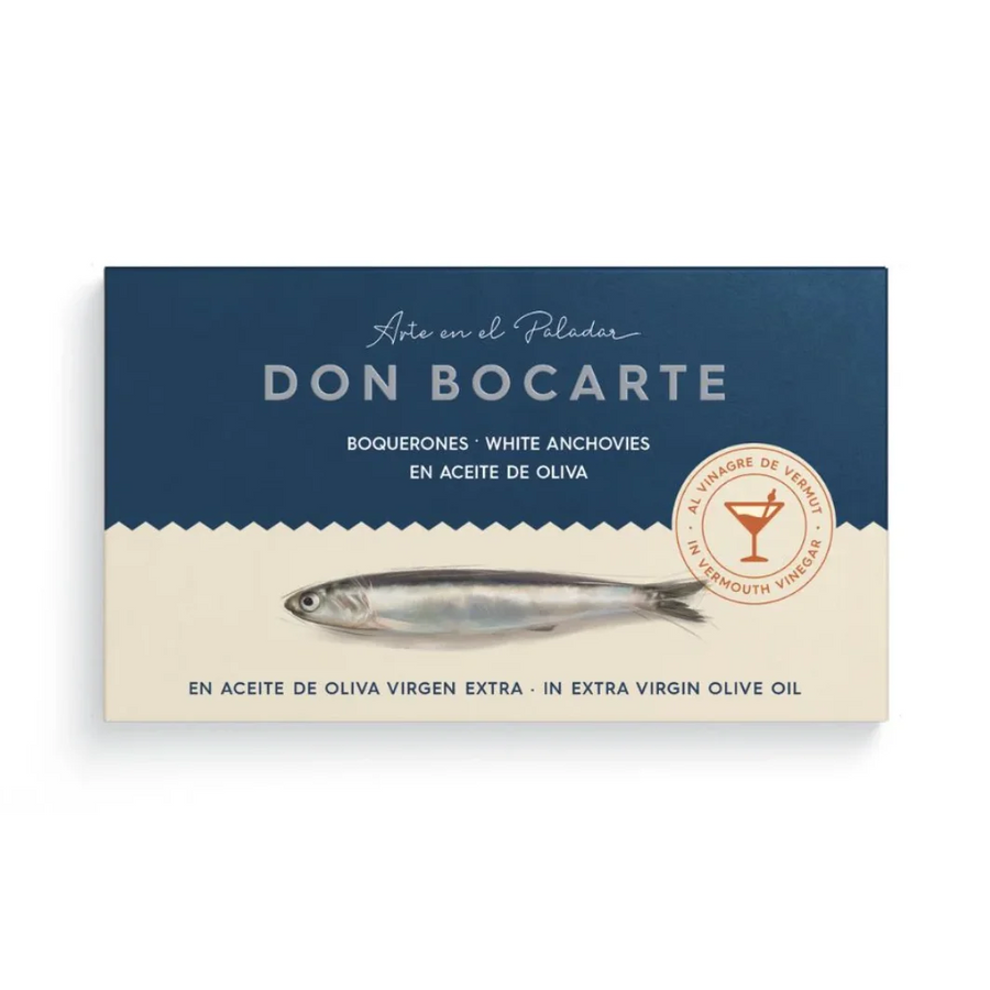 Don Bocarte Boquerones Vermouth Vinegar Marinated Anchovies 1.69 oz (48 g) 12 Units