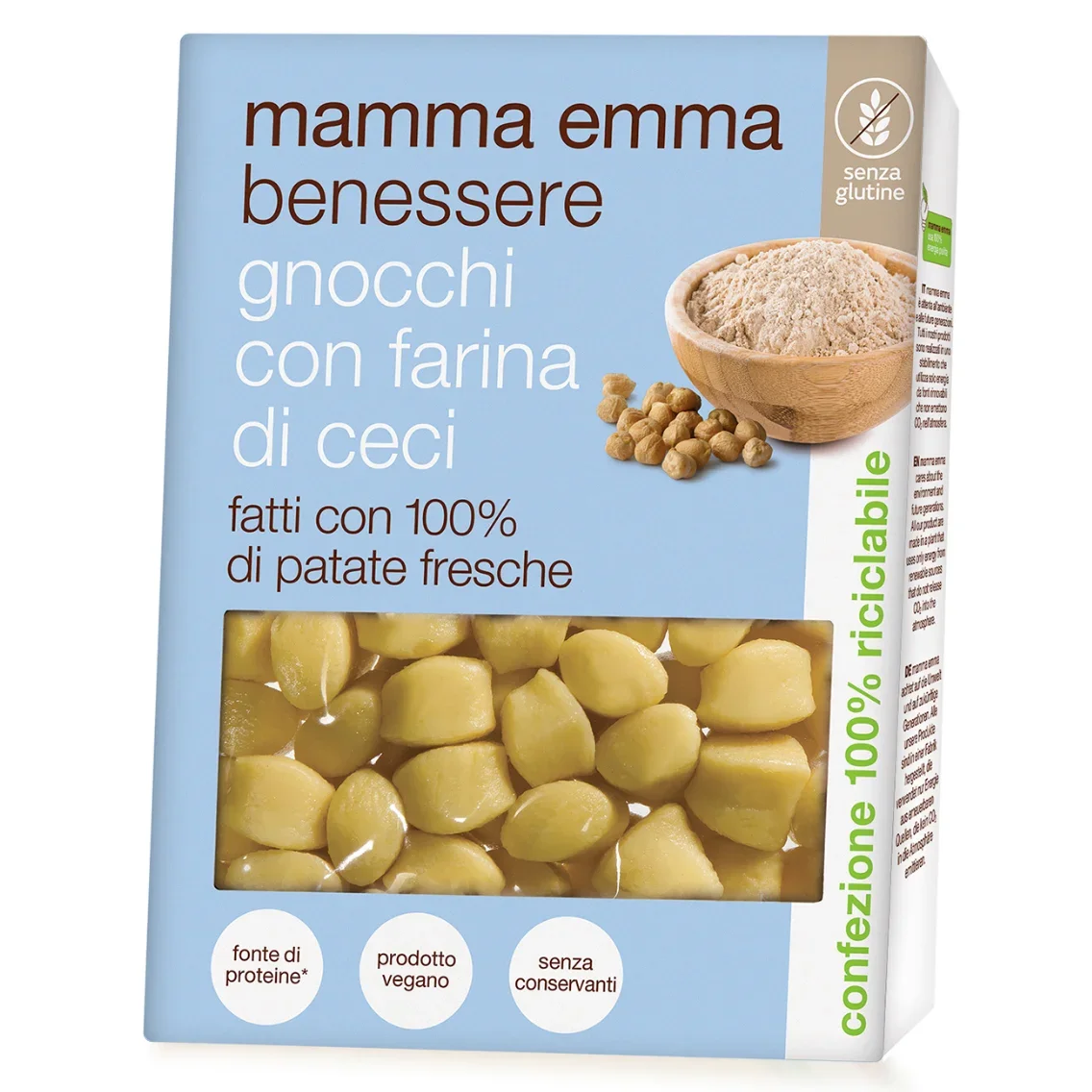 Mamma Emma Gluten Free Gnocchi 12.4 oz (350 g) 6 Units