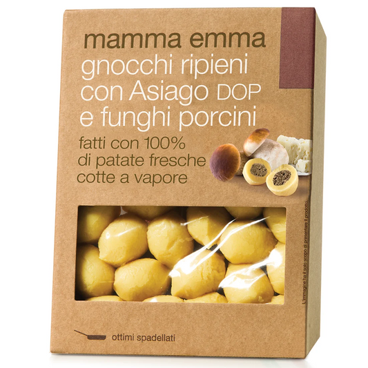 Mamma Emma Potato Gnocchi Asiago & Porcini 14.1oz (400gr) 6 Units
