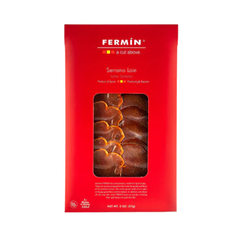 Fermin Serrano Loin Pre-Sliced All Natural 2 oz 15 Units