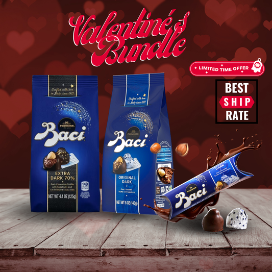 Baci Valentine’s Italian Chocolate Gift Bundle