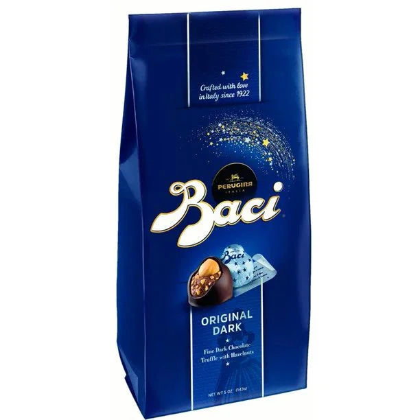 Baci Classic Original Dark Chocolate Bags   4.4oz  (10 pieces)    4 Units