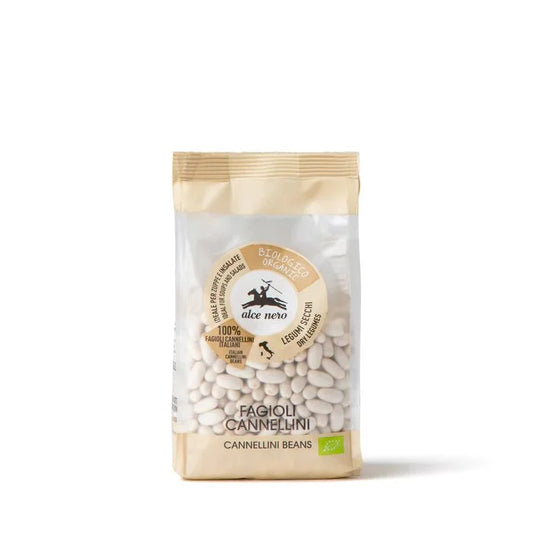 Alce Nero Organic Cannellini Beans Dried Bag 14.11oz (400gr) 12 Units