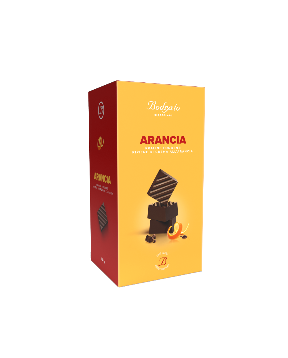 Bodrato Dark Chocolate Orange Pralines 4.23oz 6 Units