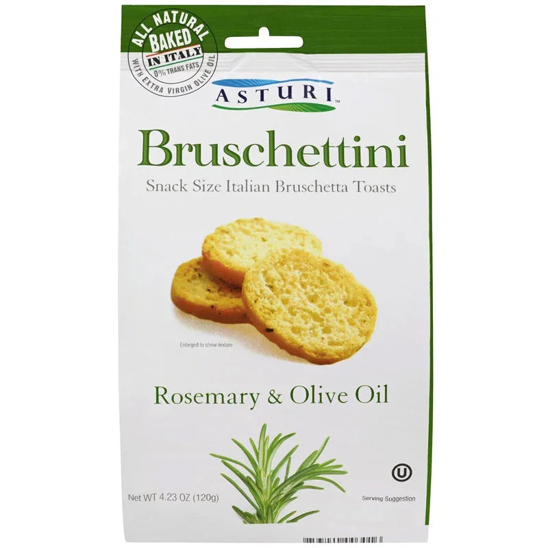 Asturi Bruschettini Rosemary  4.23 oz (120 g) 12 Units