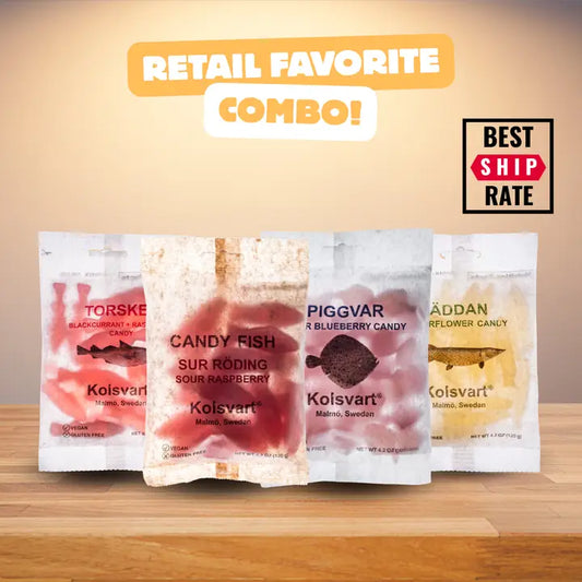 Kolsvart Bestseller. Top Flavors Combo. 4 cases x 15 units
