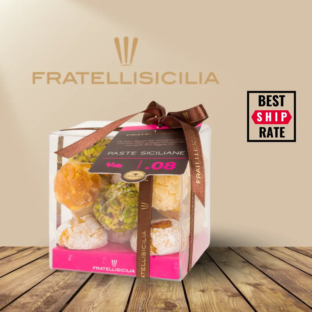 Fratelli Sicilia Assorted Biscuit Box 8.82 oz (250gr) 12 Units