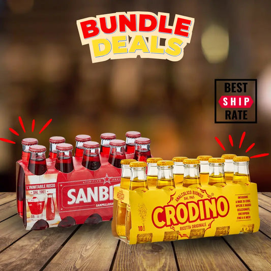 Crodino & Sanbitter Bundle – 40 Bottles | 5% OFF