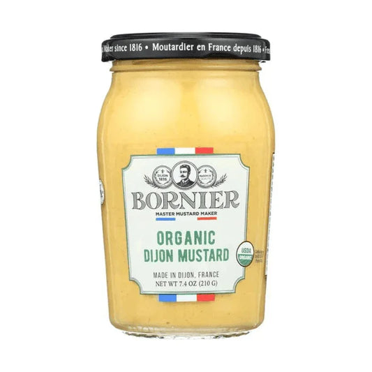 Bournier Organic French Dijon Mustard 7.4oz (210gr) 6 Units