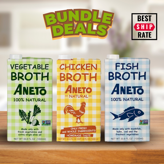 Aneto Broth – Fish, Chicken & Vegetables | Bundle |