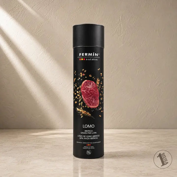 Fermín 50% Iberico Grain-Fed Loin Gift Tube 19oz 1 Unit