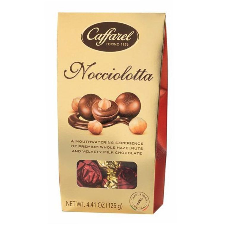 Caffarel Nocciolatta Hazelnut Chocolate 4.41 oz (125g) 8 Units