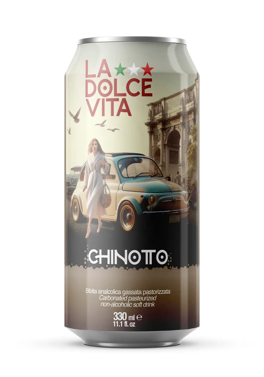 La Dolce Vita Chinotto Sparkling Soda 330ml (11.16oz) 4 Units