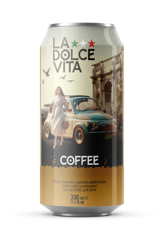 La Dolce Vita Coffee Sparkling 330ml (11.16oz) 4 Units