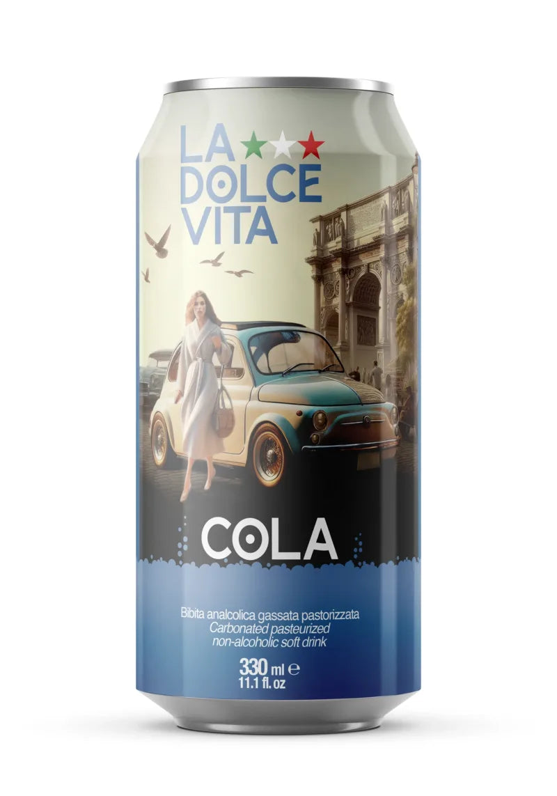 La Dolce Vita Cola 330ml (11.16oz) 4 Units