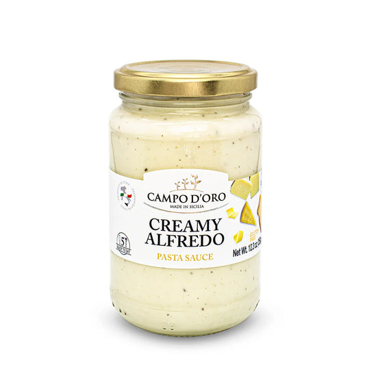 Campo D'Oro Creamy Alfredo Pasta Sauce 12oz (350gr) 6 Units