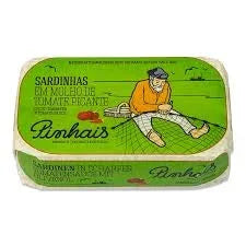 Pinhais Sardines Spiced in tomato Sauce 4.4oz (125gr) 24 Units