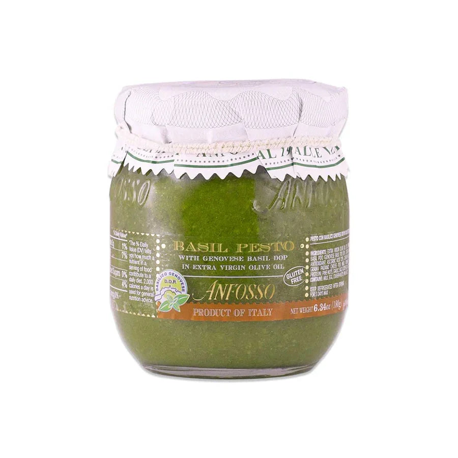 Anfosso Pesto Genovese with PDO Basil 6.34oz (180gr) 12 Units