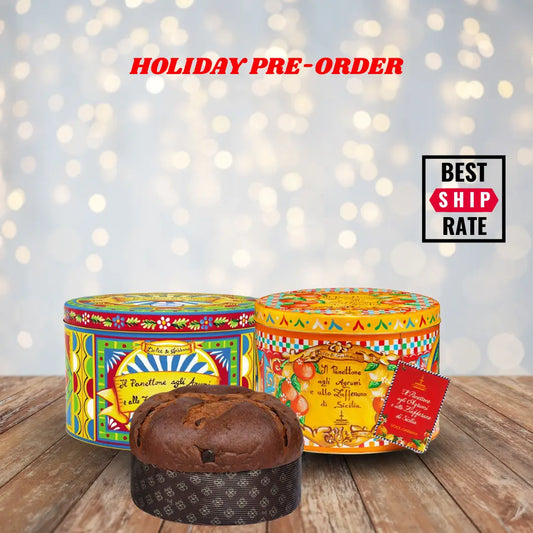 Dolce & Gabbana Panettone Di Agrumi e Allo Zafferano di Sicilia 2.2lb (1Kg) 4 Units