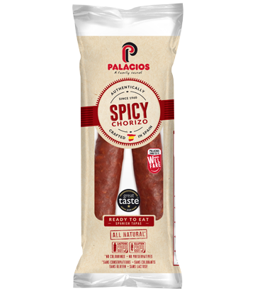 Palacios Chorizo Spicy Cular 8 oz