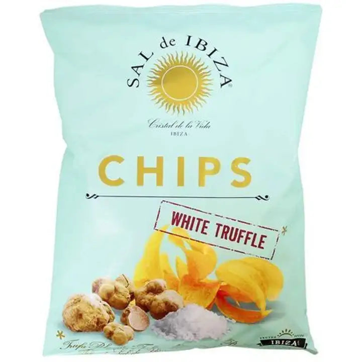 Sal de Ibiza White Truffle Chips – 4.41 oz (125 g) 12 Units