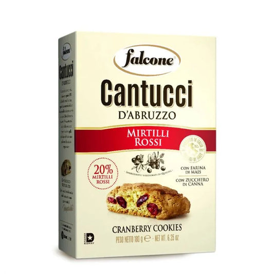 Falcone Cantucci Cranberry 7.05oz (200gr) 12 Units