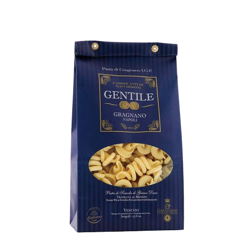 Pastificio Gentile Vesuvio Pasta 17.6oz 12 Units