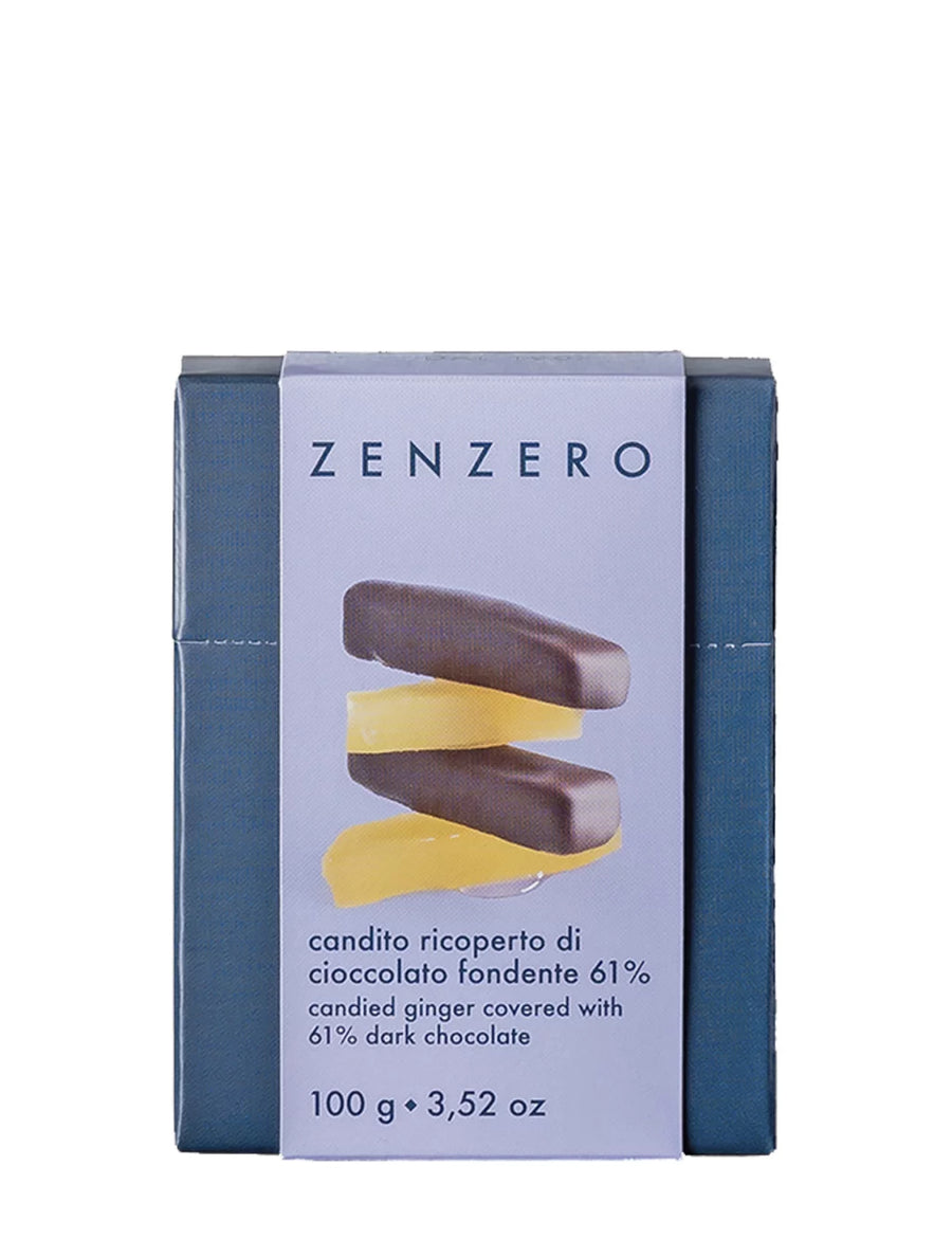 Giraudi Candied Ginger in Dark Chocolate 3.5oz 6 Units