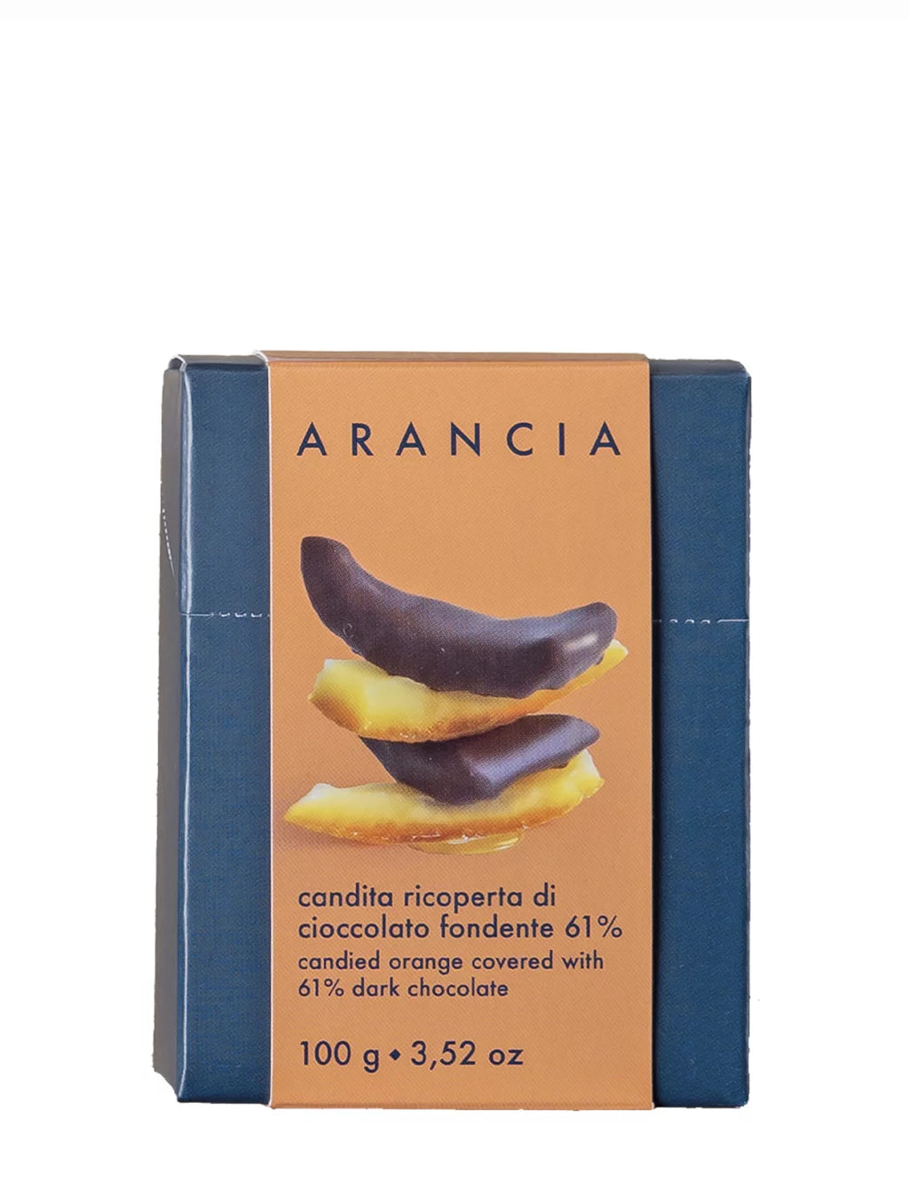 Giraudi Candied Orange in Dark Chocolate 3.5oz 6 Units